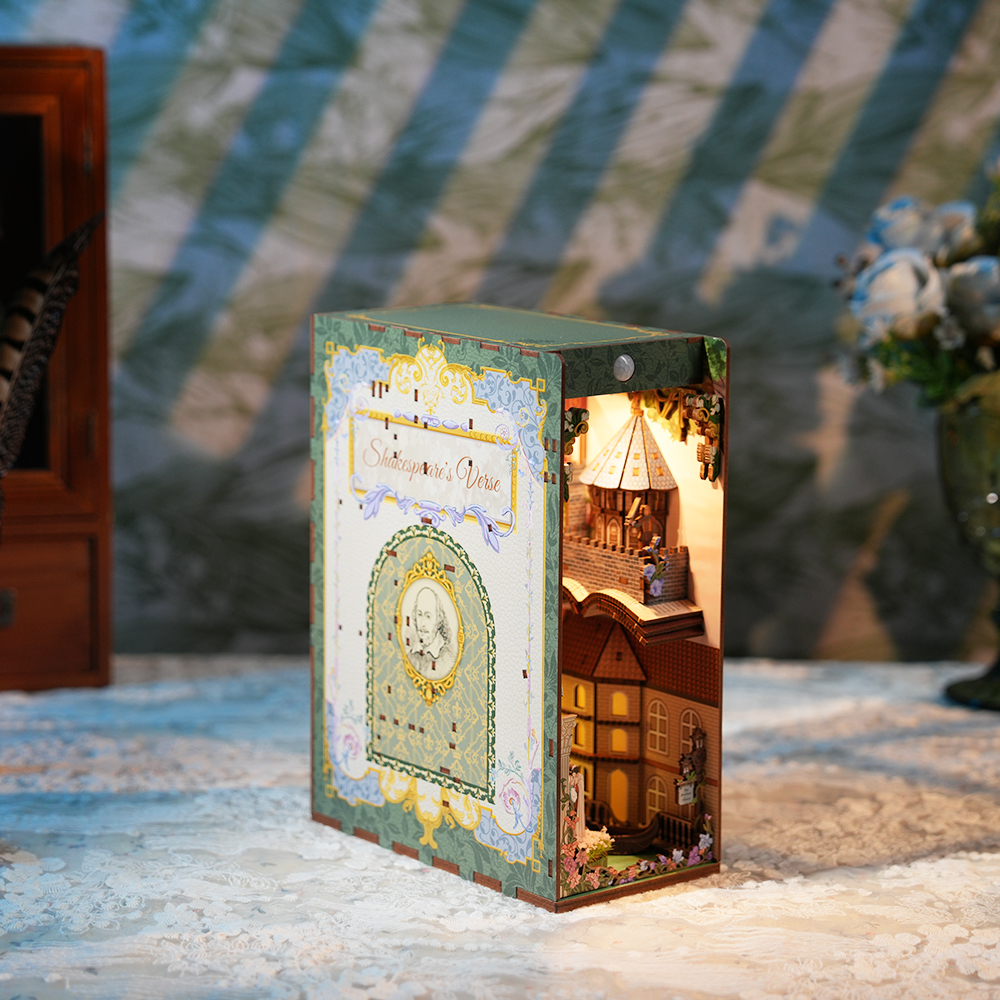Book Nook - 3D Puzzle - Shakespeare