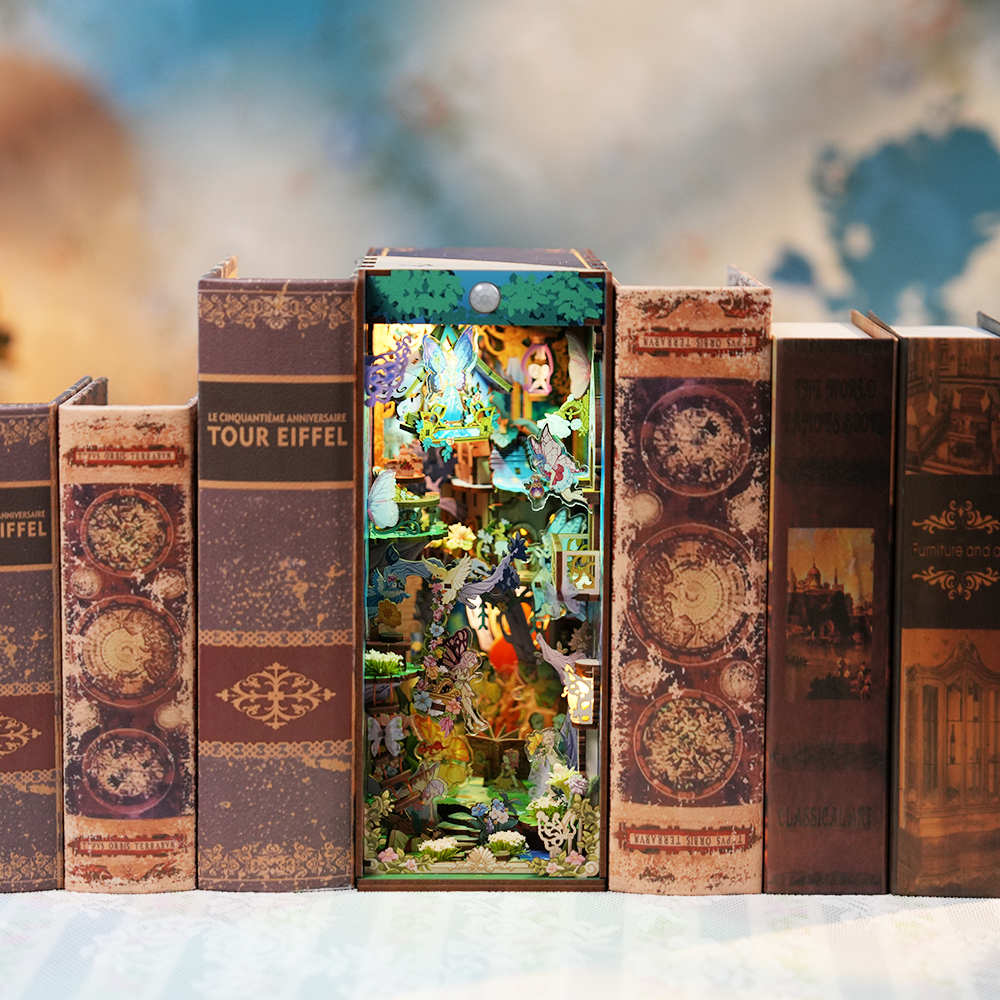 Book Nook - 3D Puzzle - Letný nočný sen