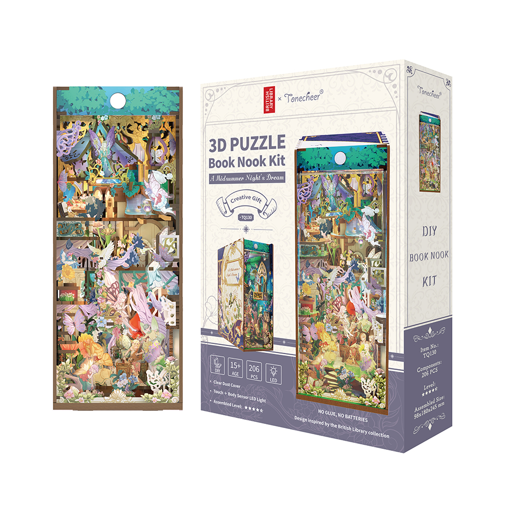 Book Nook - 3D Puzzle - Letný nočný sen