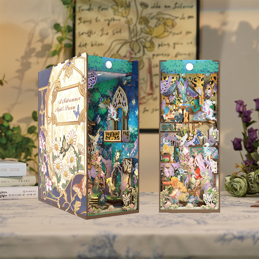 Book Nook - 3D Puzzle - Letný nočný sen