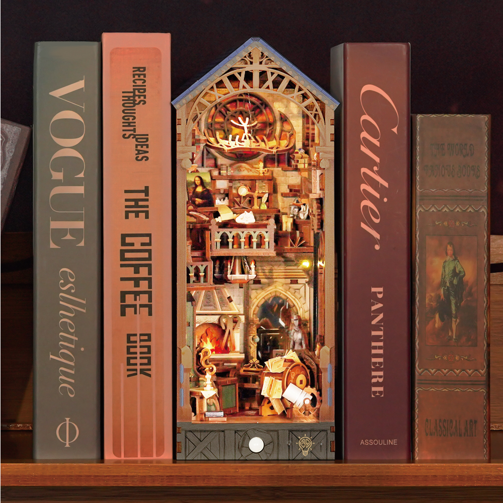 Book Nook - 3D Puzzle - Leonardo Da Vinci