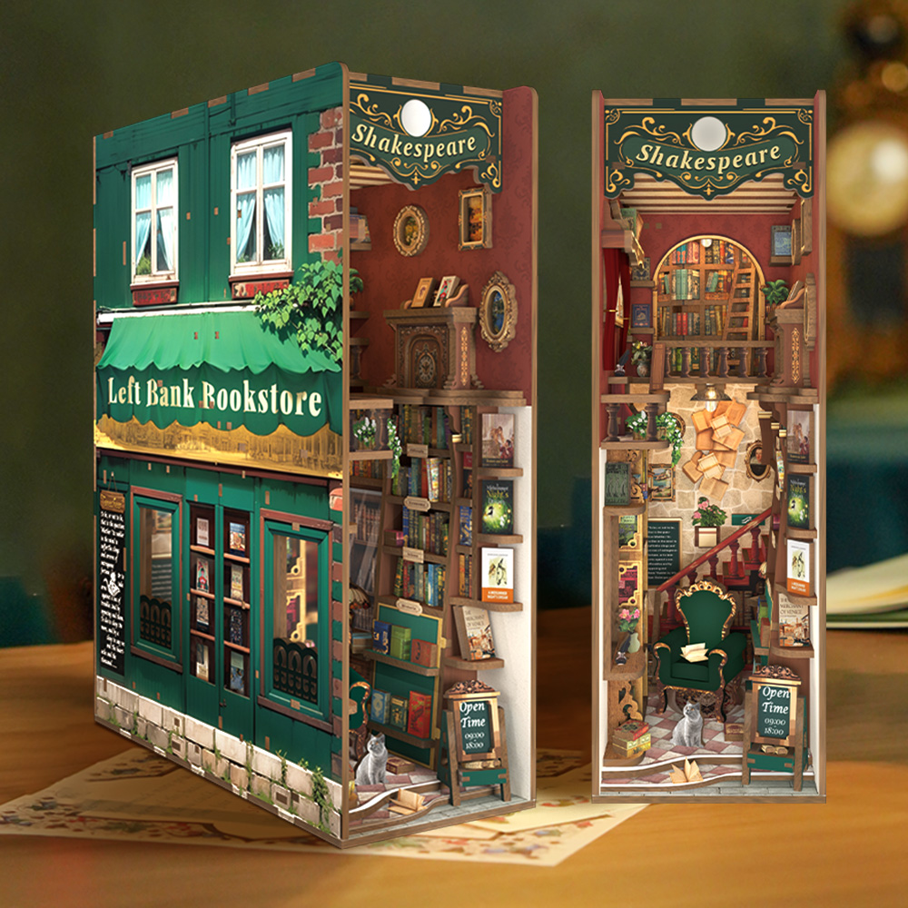 Book Nook - 3D Puzzle - Kníhkupectvo