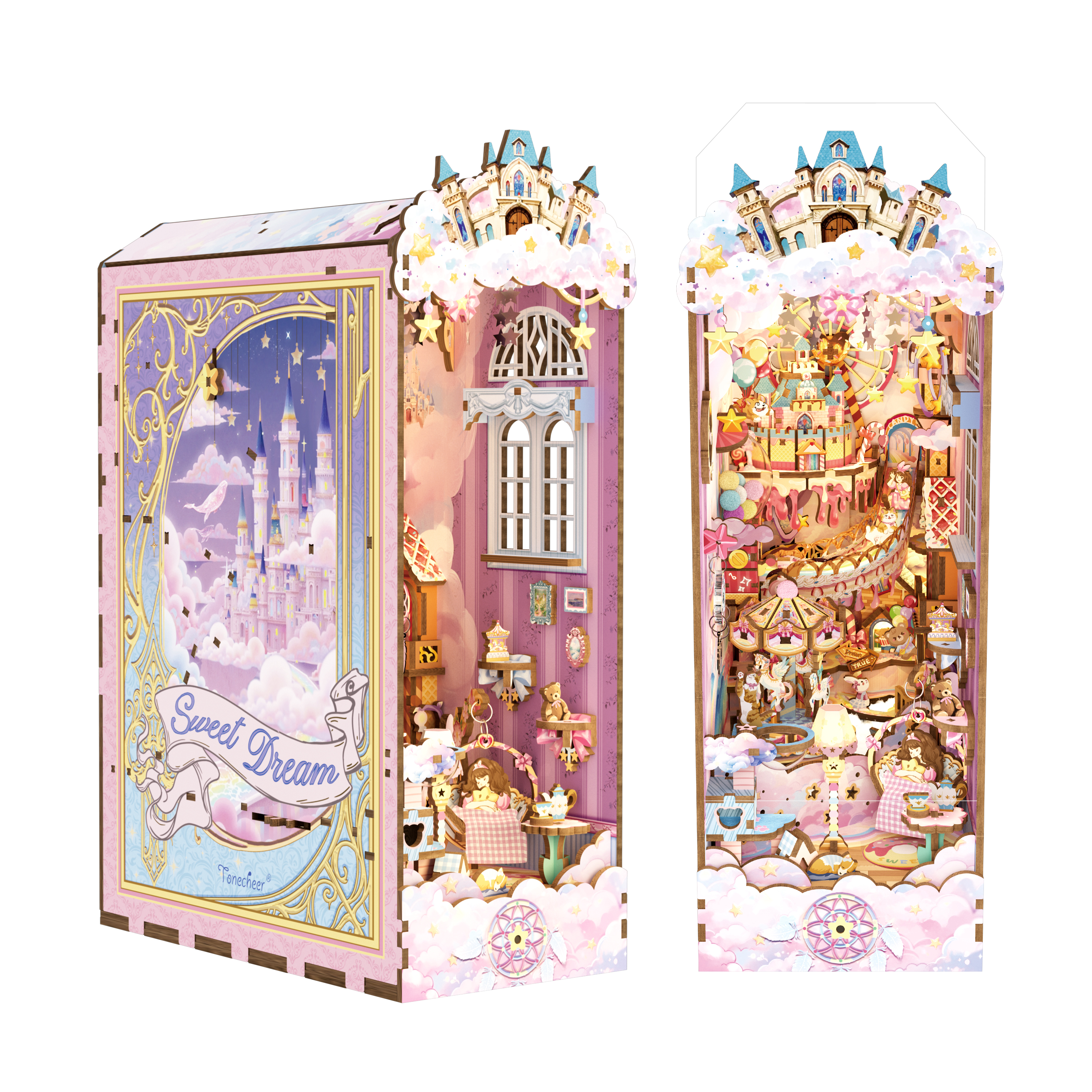 Book Nook - 3D Puzzle - Sladký sen