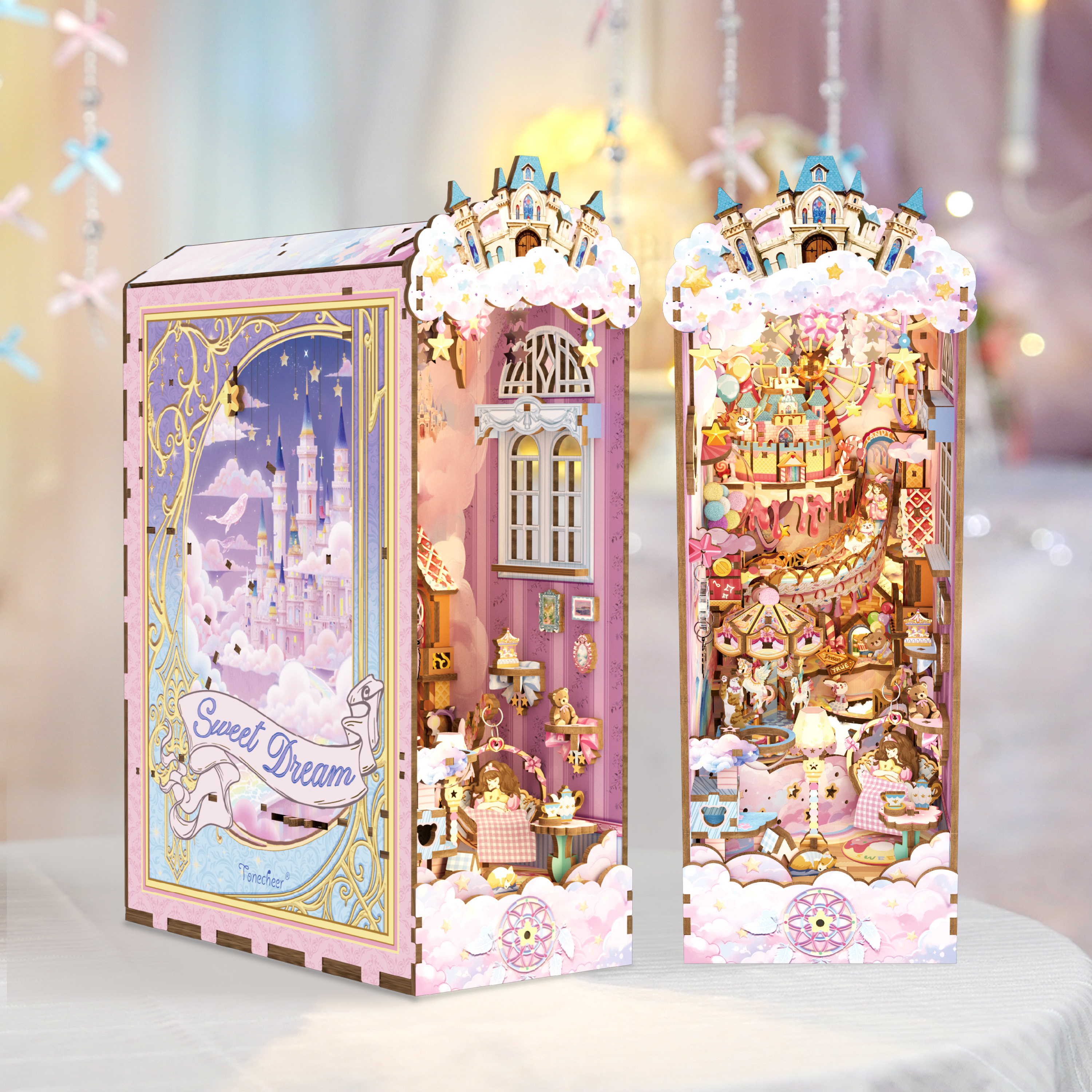Book Nook - 3D Puzzle - Sladký sen