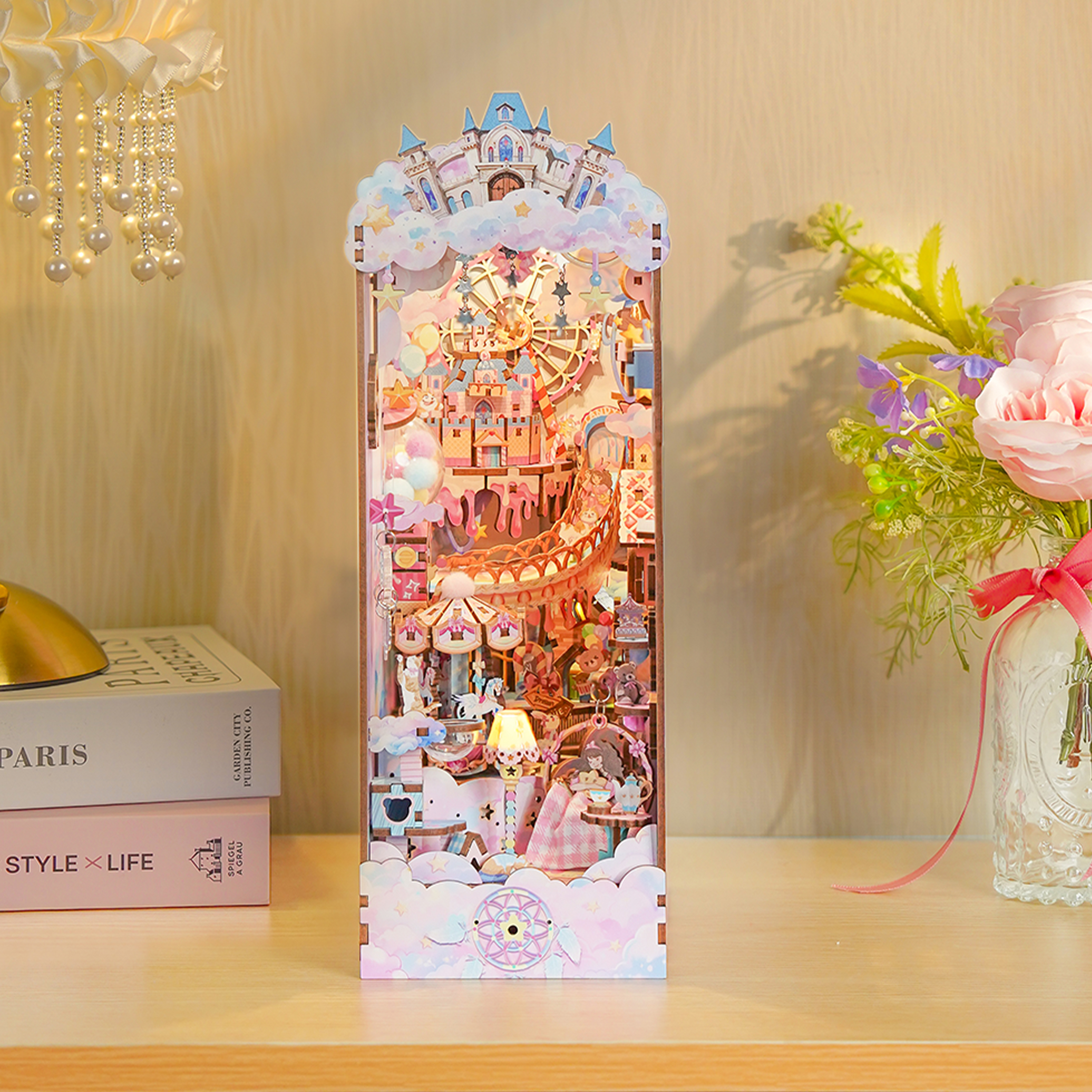 Book Nook - 3D Puzzle - Sladký sen