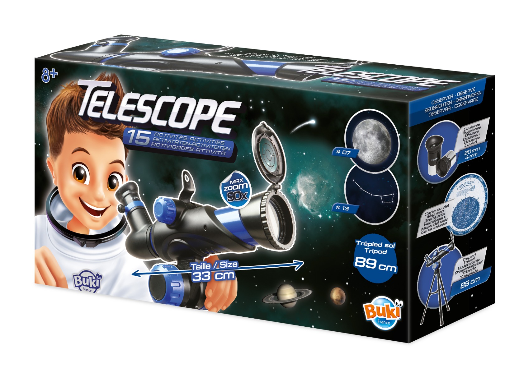 Teleskop 15 aktivít