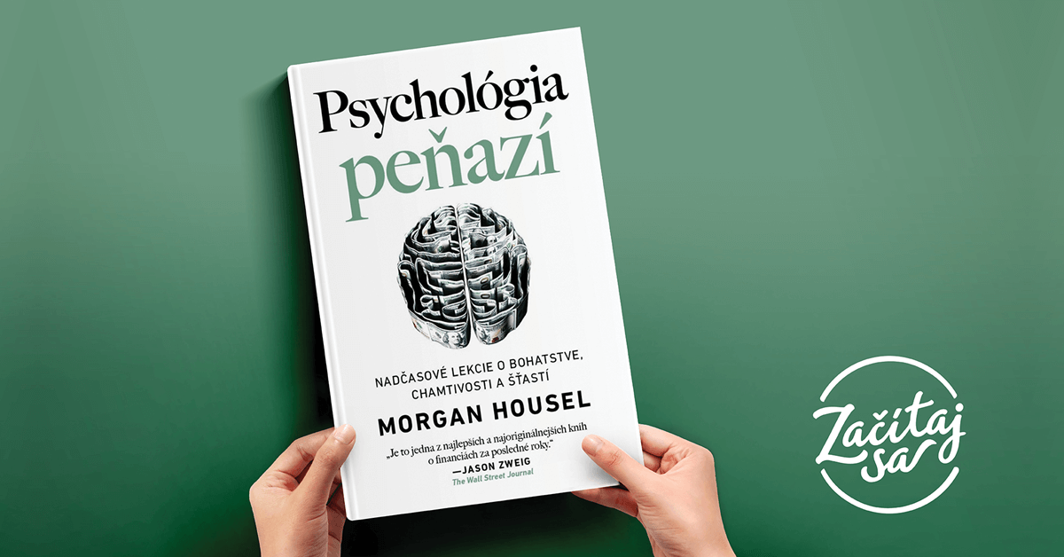 Obálka knihy Psychológia peňazí (Morgan Housel)