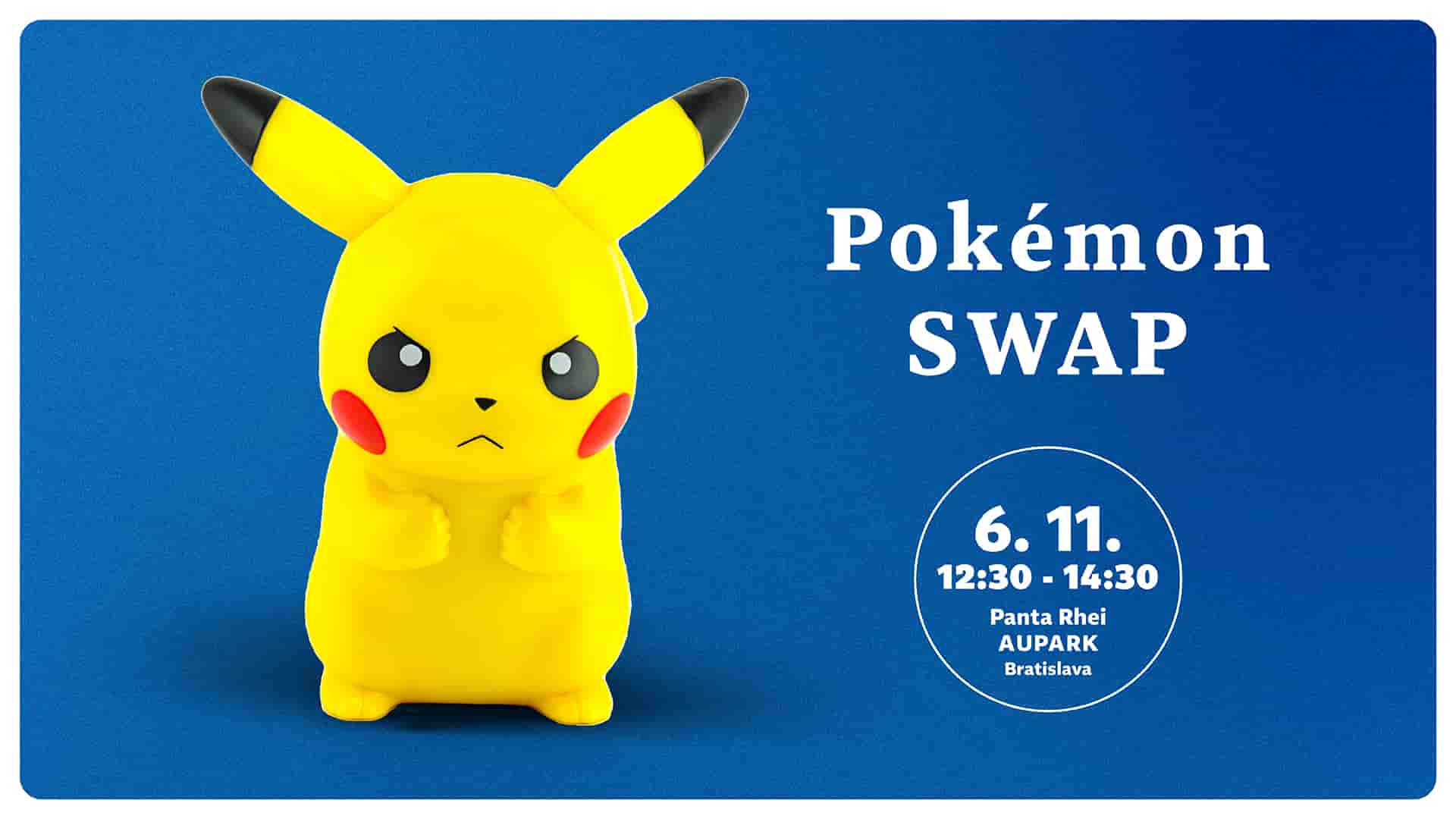 Pokémon SWAP Pútač na Pokémon karty