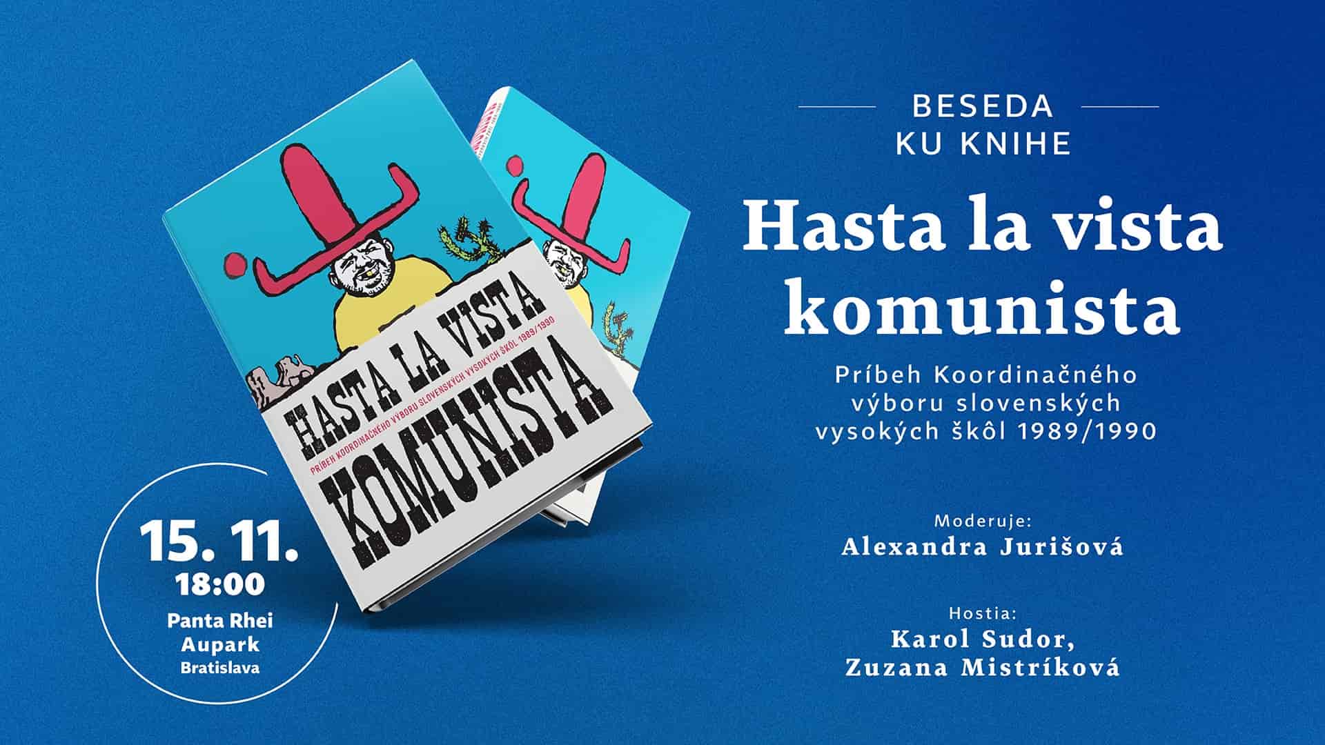 Beseda ku knihe Hasta la vista komunista