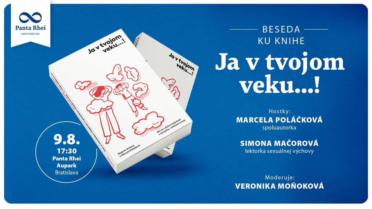 Beseda ku knihe Ja v tvojom veku...! od autorky Marcely Poláčkovej a Dagmar Krišovej