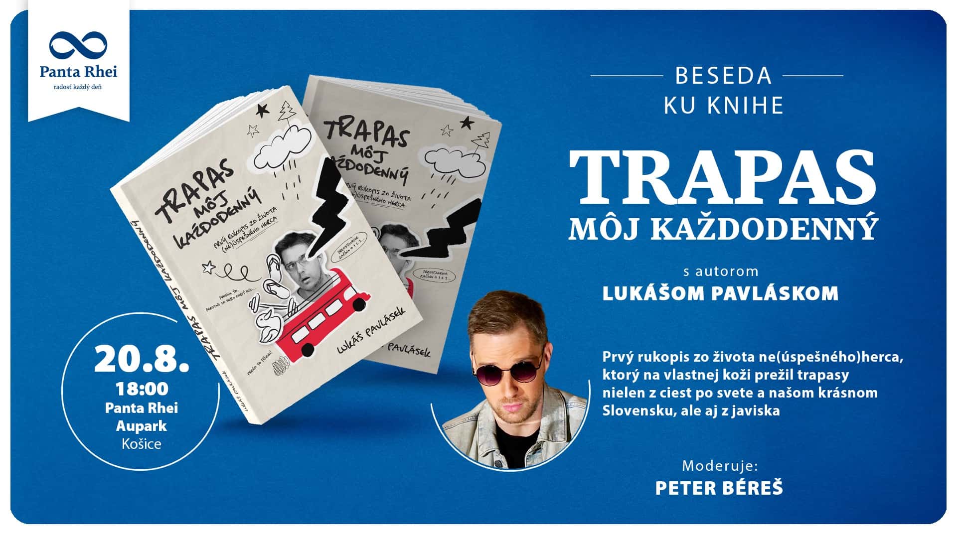 Beseda ku knihe Trapas môj každodenný