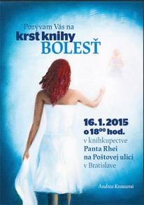 Krst knihy Bolesť - Andrea Krausová