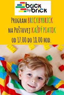 Program BrickByBrick na Poštovej každý piatok v októbri!