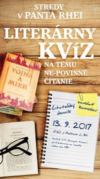 Literárny kvíz v 3 mestách: Ne-povinné čítanie