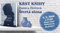 Krst knihy Štvrtá stena