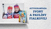 Autogramiáda biatlonistiek Fialkových