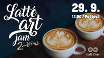 Latté Art Jam v Café Dias