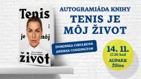 Autogramiáda knihy Tenis je môj život