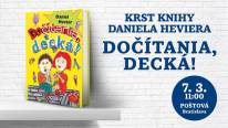 PRESUNUTÉ Krst knihy Dočítania, decká!