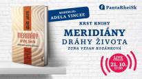 Krst knihy Meridiány- dráhy života