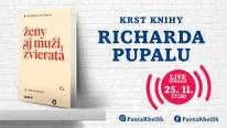 Online krst novej knihy Richarda Pupalu