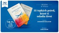 Beseda k titulu 55 trpkých právd, ktoré ti osladia život s autorom Dušanom Kadlecom BB