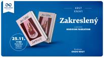 Krst knihy: Zakreslený s autorom Borisom Farkašom