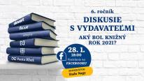 Online diskusia s vydavateľmi: Aký bol knižný rok 2021?