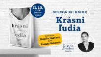 Beseda ku knihe Krásni ľudia