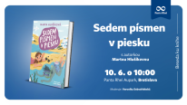 Beseda ku knihe Sedem písmen v piesku s autorkou Martou Hlušíkovou