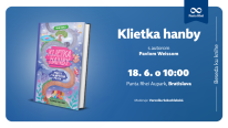 Beseda ku knihe Klietka hanby s autorom Pavlom Weissom