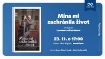 Krst knihy Mína mi zachránila život s kňazom Leonardom Pawlakom