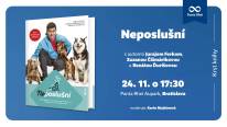 Krst knihy Neposlušní s autormi Jurajom Ferkom, Zuzanou Čižmárikovou a Renátou Ďurišovou