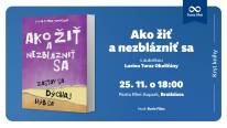 Krst knihy Ako žiť a nezblázniť sa s autorkou Lucou Turaz Okoličány