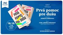 Krst knihy Prvá pomoc pre dušu s autorkou Jannete Šimkovou