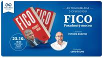 Beseda a autogramiáda k titulu FICO: Posadnutý mocou od autora Petra Bárdyho