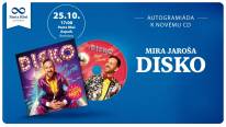 Autogramiáda s Mirom Jarošom k novému CD DISKO