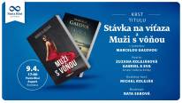 Krst titulov Stávka na víťaza a Muži s vôňou s autorkou Marcelou Gaľovou
