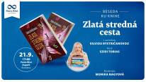 Beseda s autorkou Silviou Bystričanovou k titulu Zlatá stredná cesta