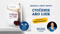 Beseda a krst knihy Cvičenie Ako liek