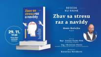 Beseda s autorom knihy Zbav sa stresu raz a navždy
