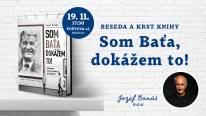 Krst knihy: Som Baťa, dokážem to!