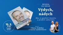 Beseda k titulu Výdych, nádych s autormi Viktorom Schillerom a Luciou Lackovičovou