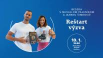 Reštart výzva: Beseda s Michalom Páleníkom a Jankou Šimkovič