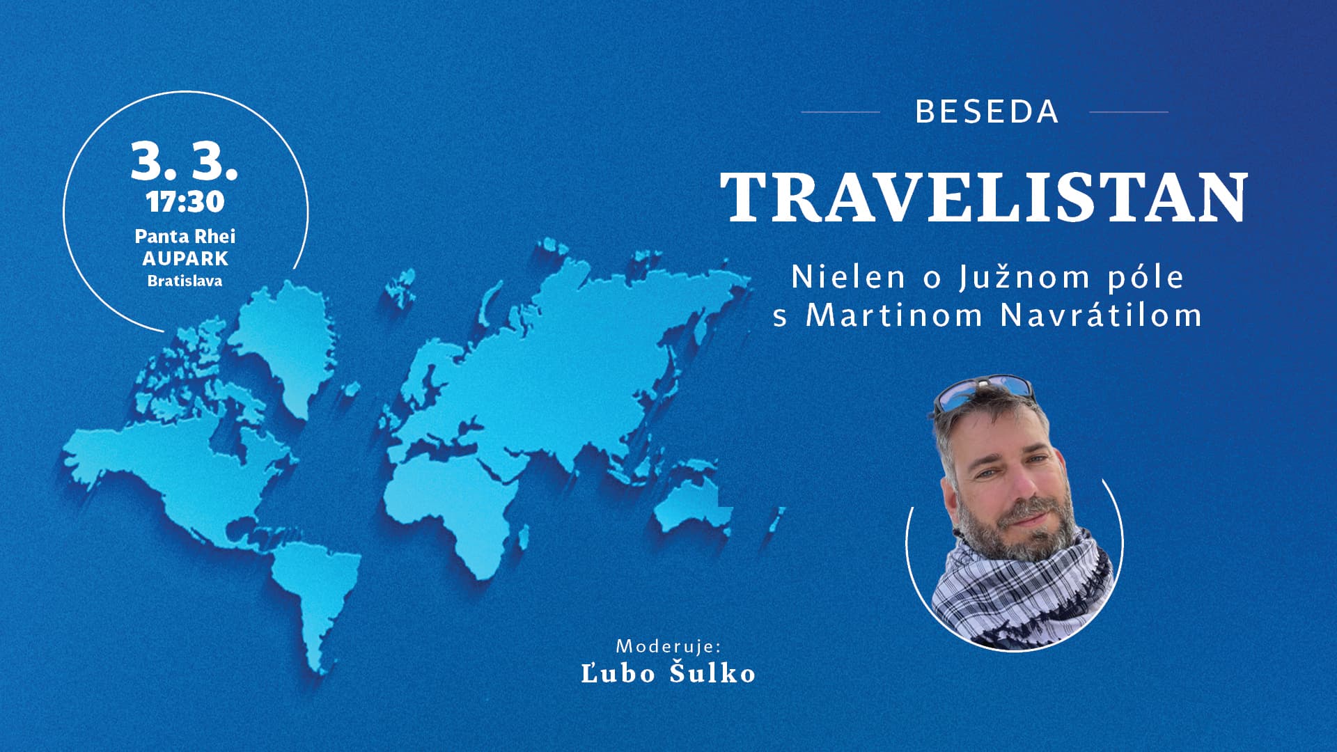 Travelistan v Panta Rhei: Nielen o Južnom póle