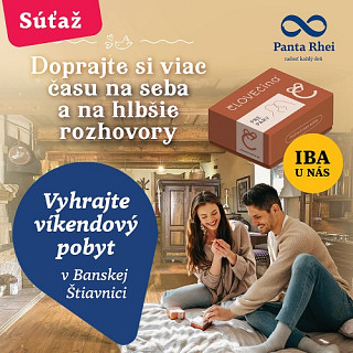 Súťažte s hrou čLOVEčina pre páry o víkendový pobyt v Banskej Štiavnici