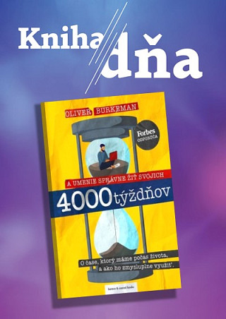 Obálka knihy 4000 týždňov (Oliver Burkeman)