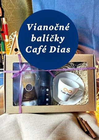 Café Dias pripravilo špeciálne darčekové balíčky