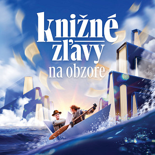 pútač knižné zľavy na obzore