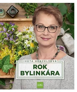 obálka knihy Rok bylinkára Iveta Henzelyová